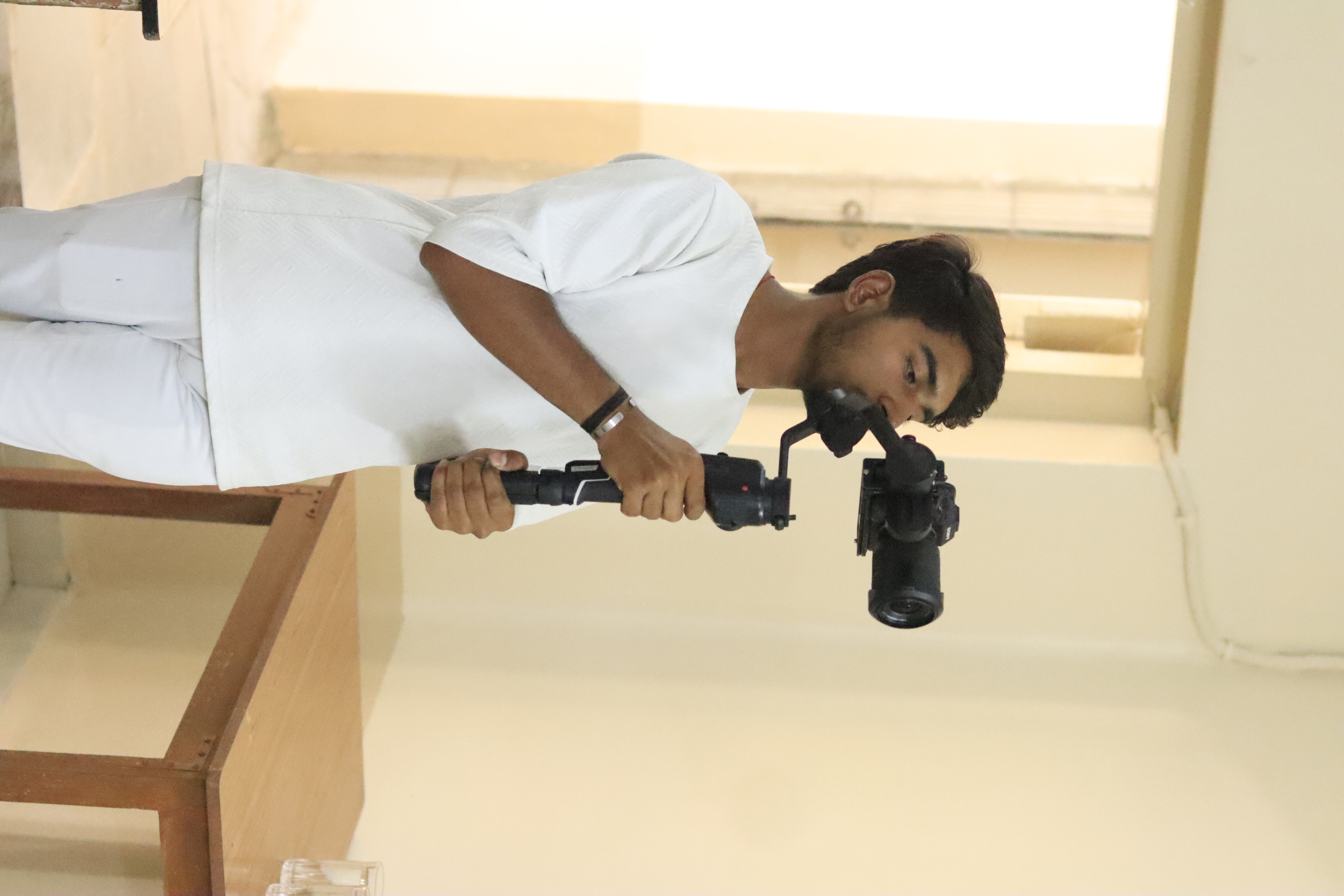 Photographer in Action